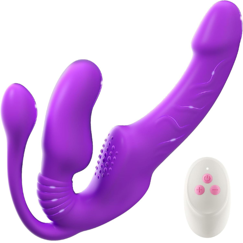 3 in 1 Vibrating Strap on 3 in 1 Vibrating Strap on