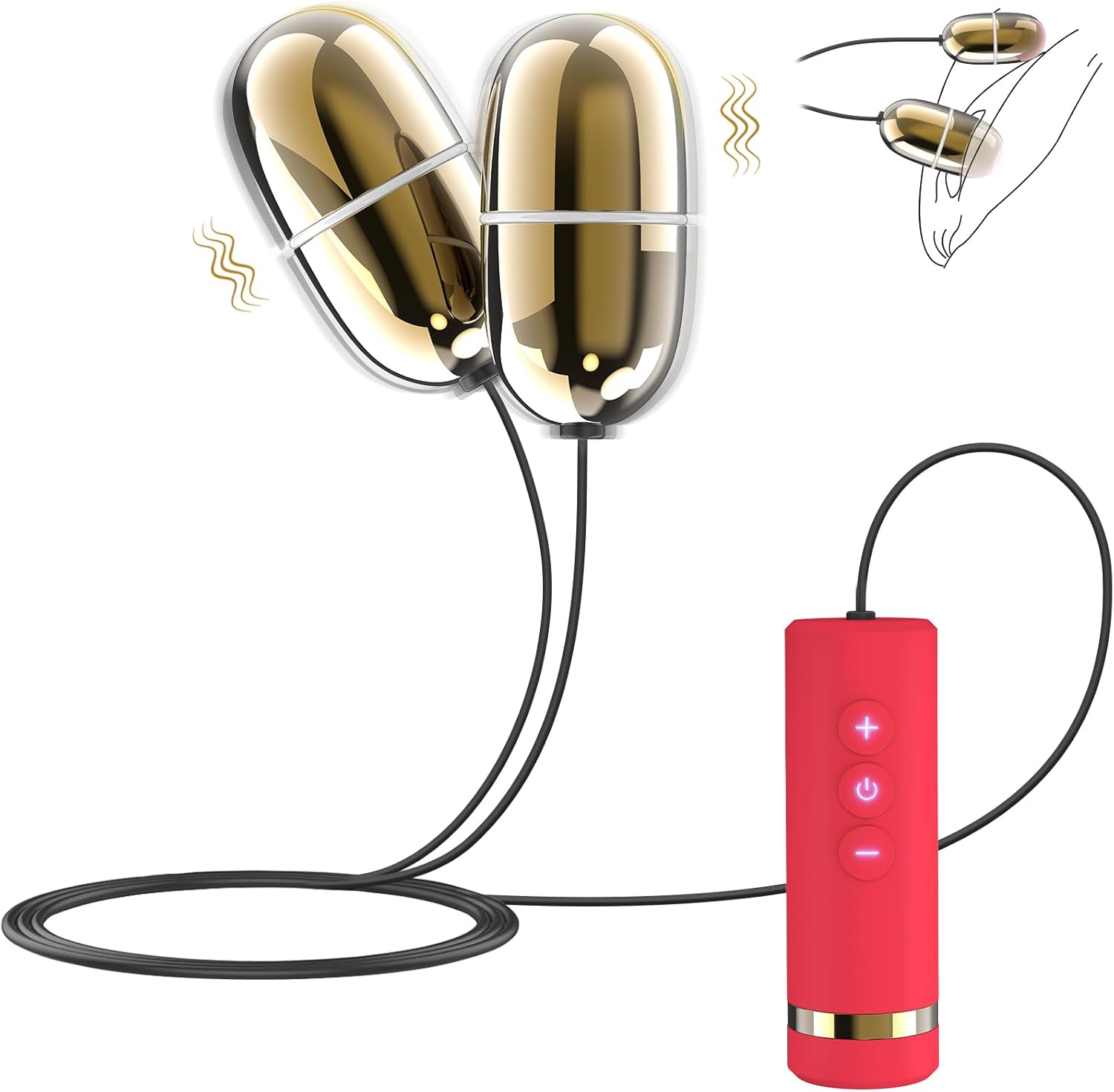 Remote Double Egg Vibrator Remote Double Egg Vibrator
