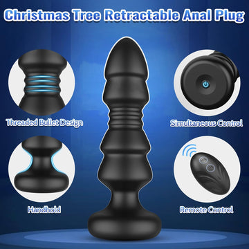 Thrusting Anal Remote Massager