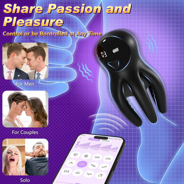10 Mode Male Octopus Vibrator