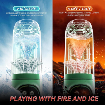 Vibrating & Sucking Masturbator Pump