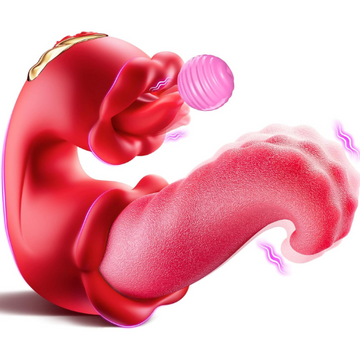 Swaying Licking Rose Vibrator