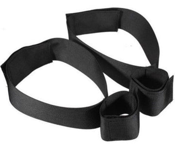 Wrist To Thigh Bondage Cuffs