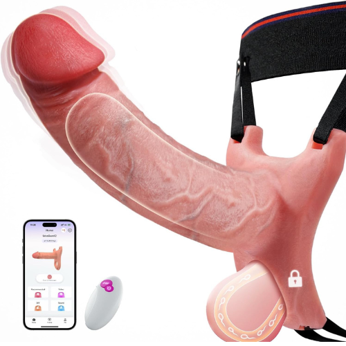 App Hollow Vibrating Stap On