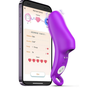 App Control Finger Vibrator