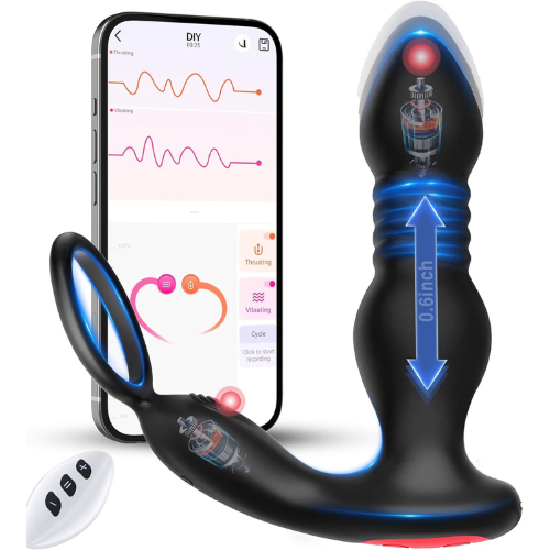 App Cock Ring Prostate massager