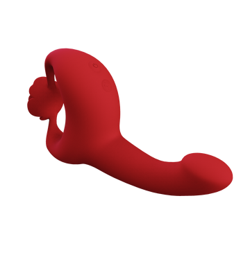 Rose Dildo Vibrating Massager