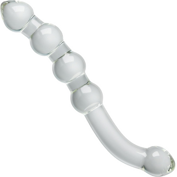 Double Glass Beaded Dildo