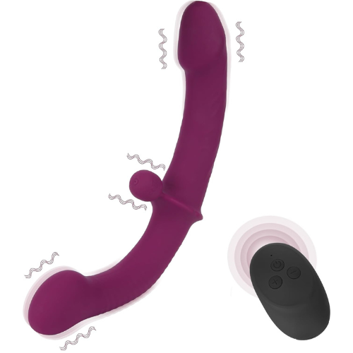 Strapless Remote Double Ended Dildo