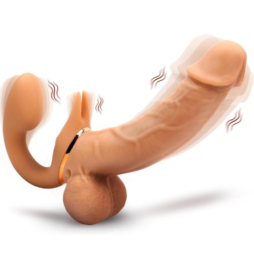 Realistic Strapless Vibrating Dildo