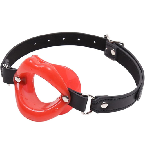 Red Lips Mouth Ball Gag