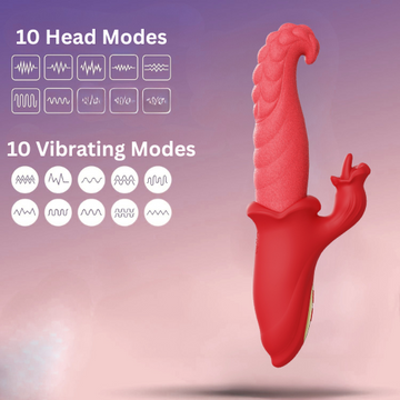 G-spot Oral Rose Vibrator