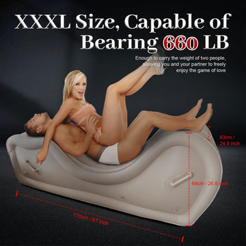 Inflatable Sex Curved Couch