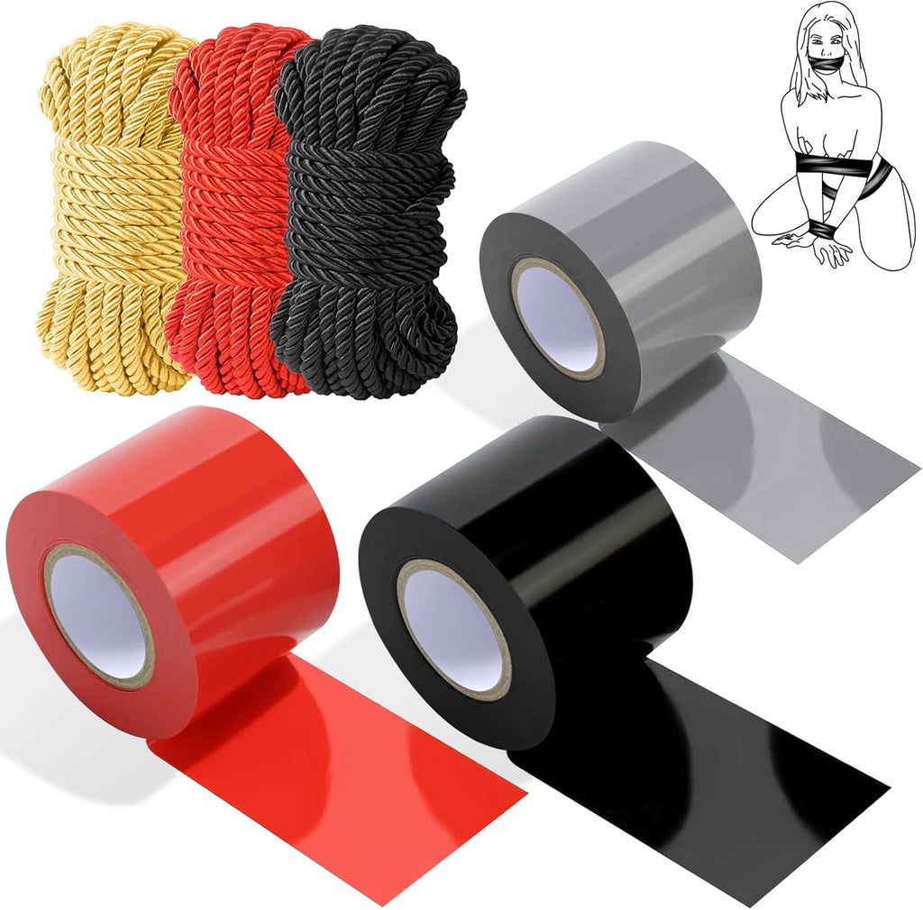 Rope and Bondage Tape Bundle