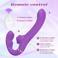 Smooth Strapless Double Dildo