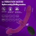 Strapless Remote Double Ended Dildo