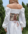 Vintage Denim Corset