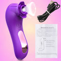 Rose Suction Silicone Vibrator