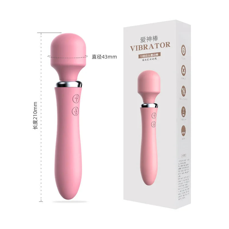 Double-Head AV Wand Vibrator