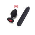 Silicone Anal Plug Vibrator