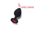 Silicone Anal Plug Vibrator