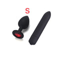 Silicone Anal Plug Vibrator