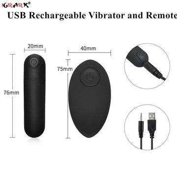 Vibrating Panties Remote Bullet