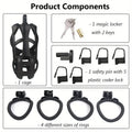 Male Chastity Cage Lock