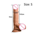 Realistic Silicone Strap-On Dildo