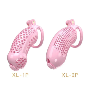 Pink Male Chastity Cage