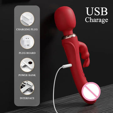 Double-Head G-Spot Vibrator