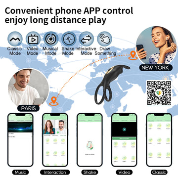 Dual Motor Cockring Vibrator