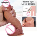 Realistic Silicone Strap-On Dildo
