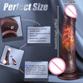 Realistic Telescopic Heating Dildo