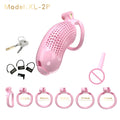 Pink Male Chastity Cage