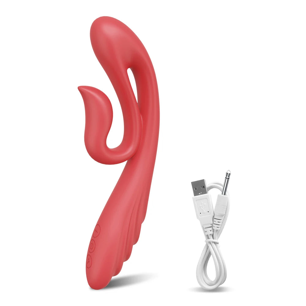 G-Spot Clitoral Massager Vibrator