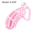 Honeycomb Pink Chastity Cage