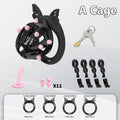 Male Chastity Cage Set