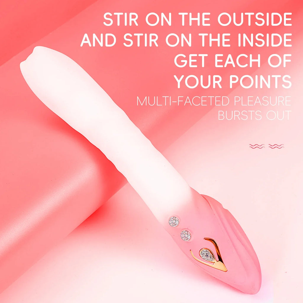Telescopic Heated Vibrator