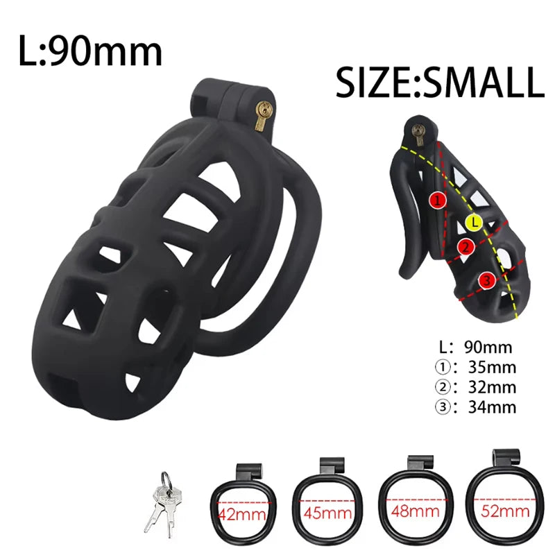 Male Chastity Waist Cage