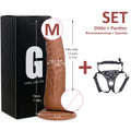 Gelugee Realistic Silicone Dildo
