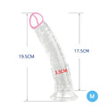 6-Size Realistic Strap-On Dildo
