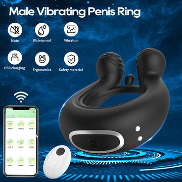 Vibrating Cockring Delay Toy