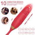 Thrusting Vibrator Clitoris Stimulator
