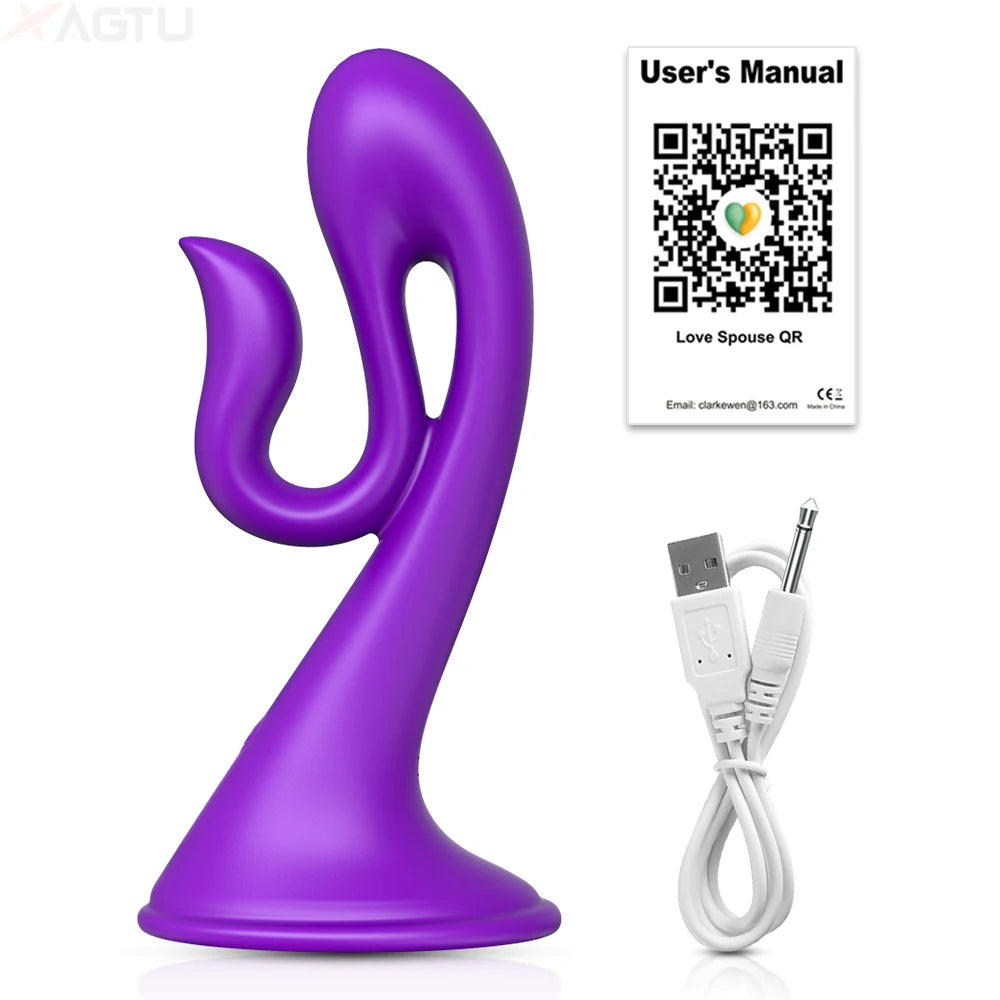 2-in-1 Clit G-Spot Vibrator