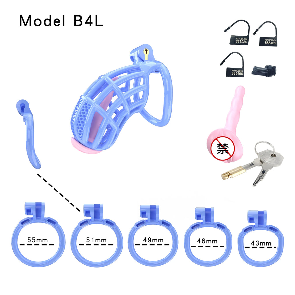 3D Breathable Chastity Cage