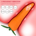 7 Frequency Carrot-Shaped Vibrator