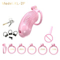 Pink Male Chastity Cage