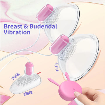 Breast & Clit Sucker Vibrator