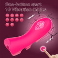 Silicone Finger G-Spot Vibrator